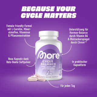 More Nutrition - Cycle Balance - 120 Kapseln