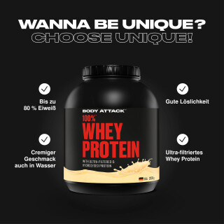 Body Attack - 100 % Whey Protein - 2000g