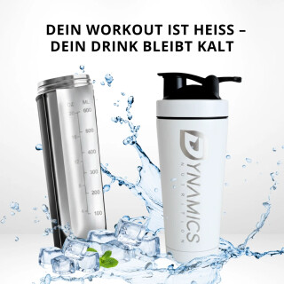 Dynamics Nutrition -. Edelstahlshaker - 600ml