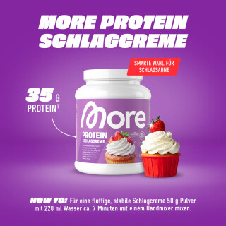 More Nutrition -Protein Schlagcreme - 600g
