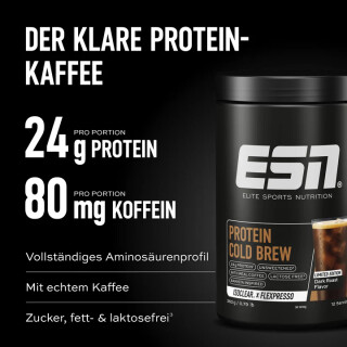ESN - Protein Cold Brew (Flexpresso) - 360g