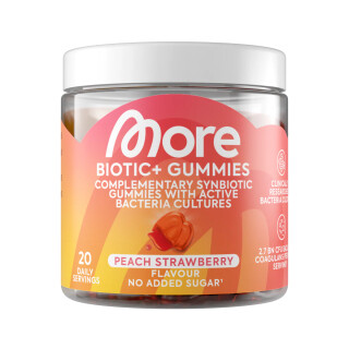 More - Biotic+  Gummies / Gummibärchen - Peach...