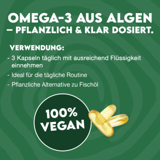 Inlead - Vegan Omega 3 - 90 Vegane Kapseln