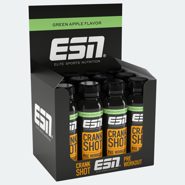 ESN - Crank Shot – Pre Workout Green Apple 95ml