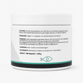 Dynamics - Omega3 180 Kapseln