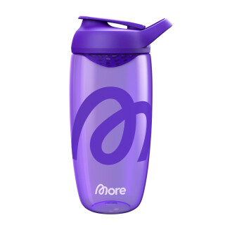 More Nutrition - Eiweißshaker 700ml - Lila