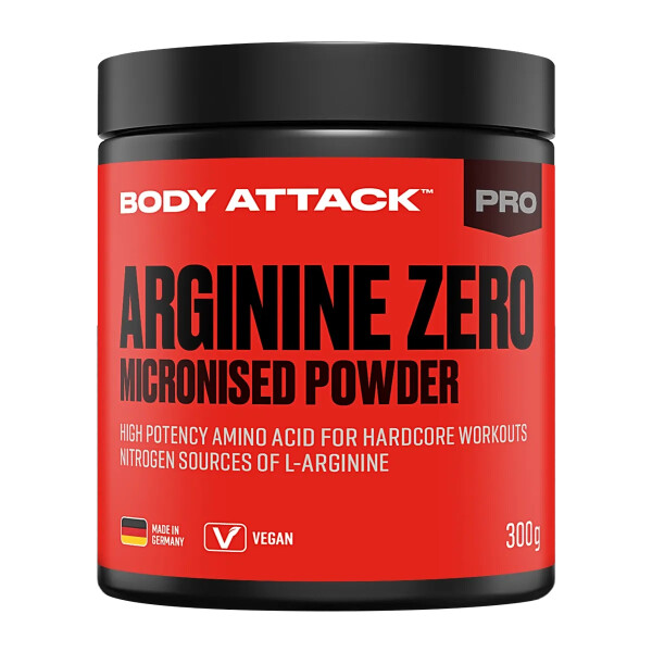 Body Attack - 100% Arginine Zero - 300g