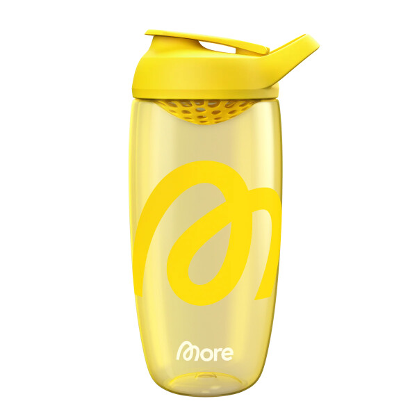 More Nutrition - Premium Shaker Gelb - 700ml