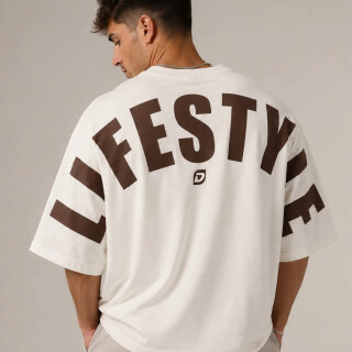 Dynamics - Oversize LIFESTYLE Shirt - Off white