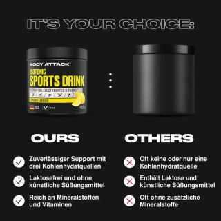 Body Attack - Isotonic Sports Drink - 400g
