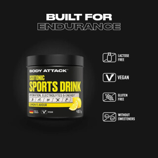 Body Attack - Isotonic Sports Drink - 400g
