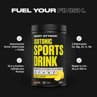 Body Attack - Isotonic Sports Drink - 800g