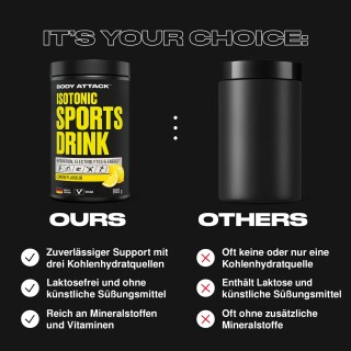 Body Attack - Isotonic Sports Drink - 800g