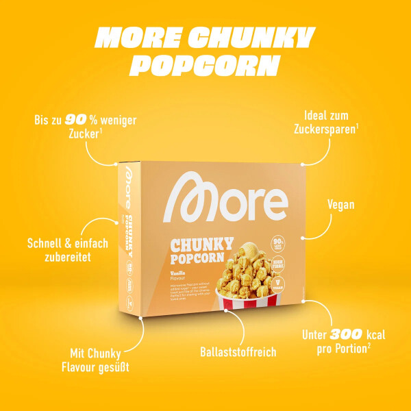 More Nutrition - Chunky Popcorn - 450g