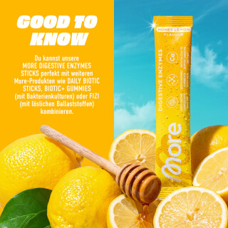 More Nutrition - More Digestive Enzymes Sticks 30x5g