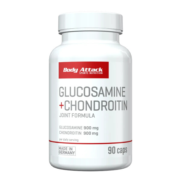 Body Attack - Glucosamine + Chondroitin - 90 Kapseln