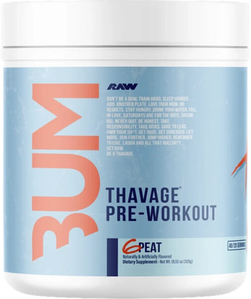RAW CBUM - Thavage Pre-Workout