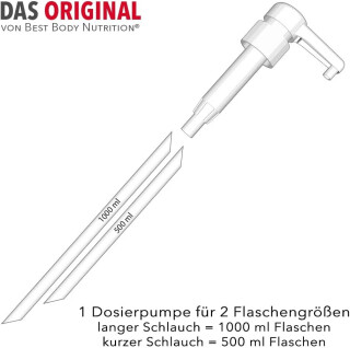 Besyt Body - Dosierpumpe für 1Liter und 500ml Flaschen