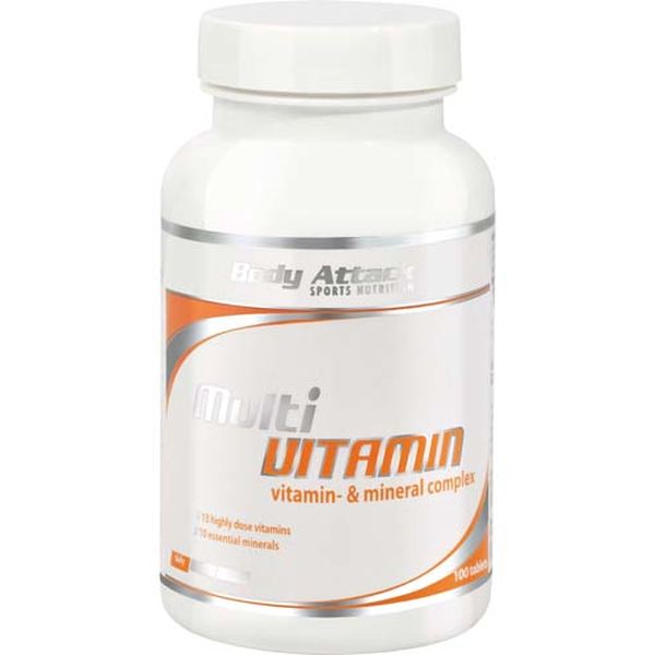 Body Attack - Multi Vitamin - 100 Kapseln