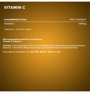 Ironmaxx - Vitamin C 1000 - 100 Kapseln