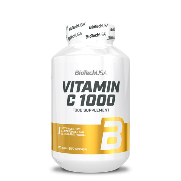 BioTech USA - Vitamin C 1000 - 100 Tabletten