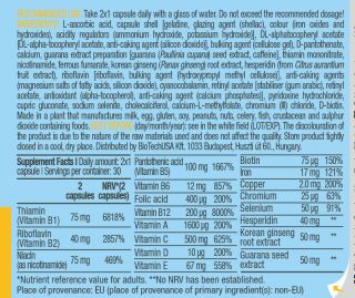 Bio Tech USA - B-Complex - 60 Tabletten