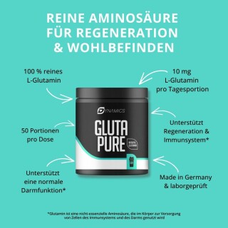 Dynamics Nutrition - L-Glutamin - 500g