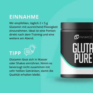 Dynamics Nutrition - L-Glutamin - 500g