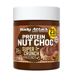 Body Attack - Protein Nut Choc Super Crunch - 250g