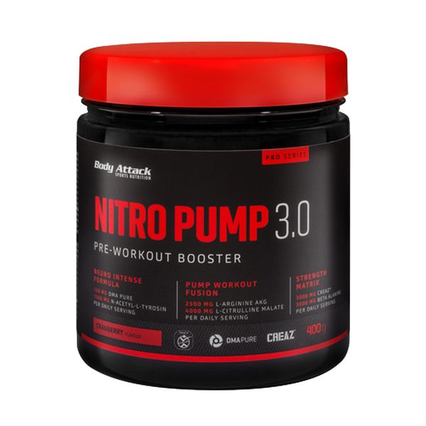 Body Attack - Nitro Pump 3.0 - 400g