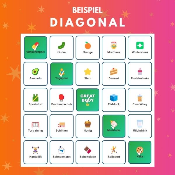 Great Body Bingo_Diagonal