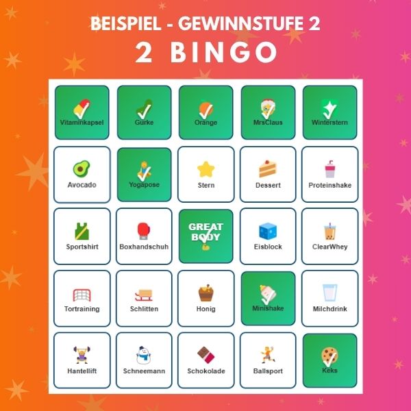 Great Body Bingo_Gewinnstufe 2